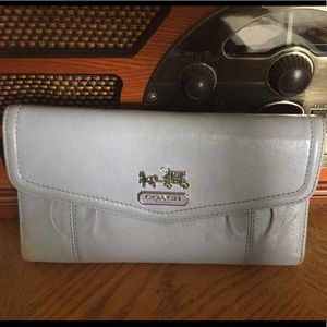 Coach leather wallet